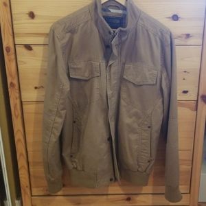 Tan Bomber style jacket